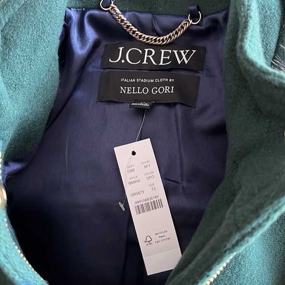 NWT J Crew Italian Chateau Parka - Picture 5 of 14